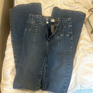 Free people high waisted jeans